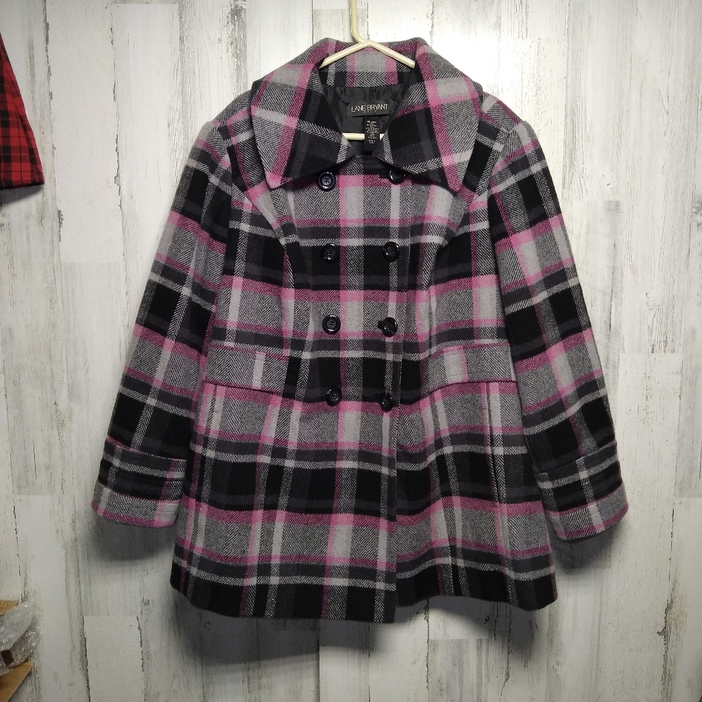 Lane Bryant 26/28W Wool Blend Jacket